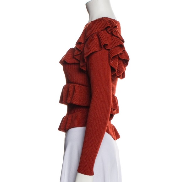 Ulla Johnson Baby Alpaca Bateau Neckline Sweater - Picture 3 of 5